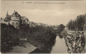 CPA VANNES-La Tour du Connetable et le Lavoir de la Garenne (27575)