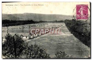 Postcard Old Sathonay view D & # 39Ensemble Du Camp Military Army