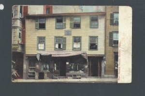 Post Card Ca 1902 Boston Ma Antique Photoview Paul Reveres House UDB