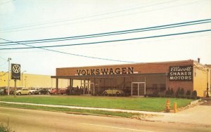 Warrensville Hts. OH Ellacott-Shaker Volkswagen Dealership Postcard