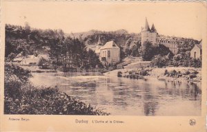 Belgium Durbuy L'Ourthe et le Chateau 1950