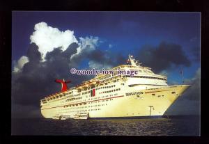 SIM0475 - Carnival Cruise Liner , Sensation , built 1993 - postcard