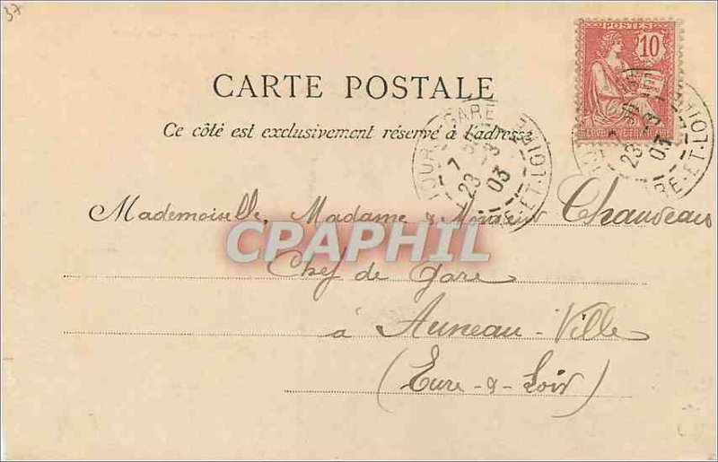 Postcard Old Train Tours