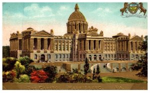 Pennsylvania  Harrisburg , State Capitol , Gold Embossed