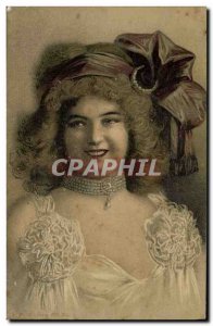 Old Postcard Fantasy Illustrator Woman