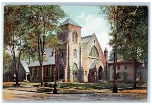 c1936 St. John's Episcopal Church Auburn New York NY Unposted Postcard