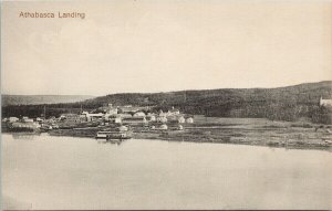 Athabasca Landing Alberta Sternwheeler Unused #132 H. Enida Olive Postcard F57