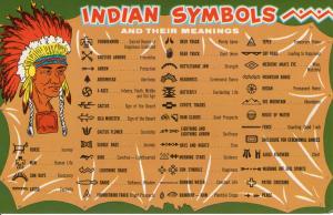 US    PC1395  INDIAN SYMBOLS AND THEIR MEANINGS