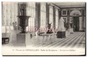 Old Postcard Museum of Versailles Hall of Sculpture