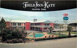 Field Inn-Katy Motor Hotel 9821 Katy Road Houston Texas TX Chrome