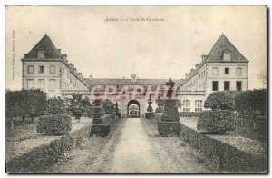 Old Postcard Autun L & # 39Ecole Cavalry Army