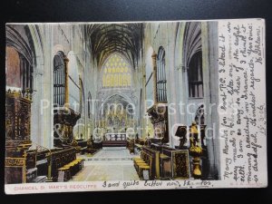 Bristol: Chancel, St. Mary's Redcliffe c1906