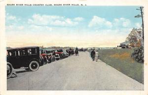 E2/ Shark River Hills New Jersey Postcard c1910 Sky Top Country Club Automobile4