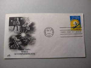 M-22792 Letter Cover United States Space Accomplishments