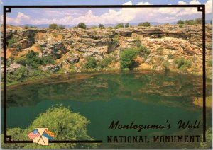 Postcard AZ National Monument Montezuma's Well