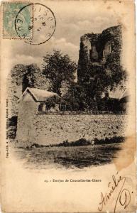 CPA Donjon de COURCELLES-les-GISORS (181705)