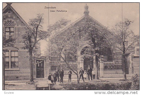 ZAANDAM (North Holland), Netherlands, 1900-1910s; Czaar Peterhuisje