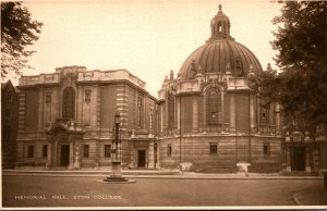 England Eton College Memorial Hall