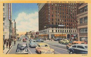 381303-California, Hollywood, Street Scene, Hollywood & Vine