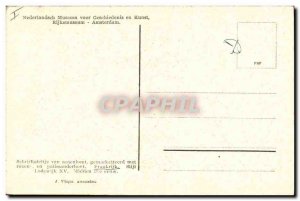 Old Postcard Rijksmuseum Amsterdam