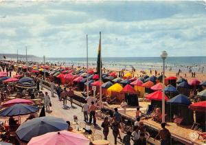 BR14490 Deauville La plage fleurie   france