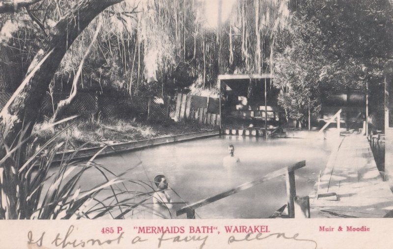 Wairakei Mermaids Bath Invalid Swimmers Rudyard Kipling New Zealand Antique P...