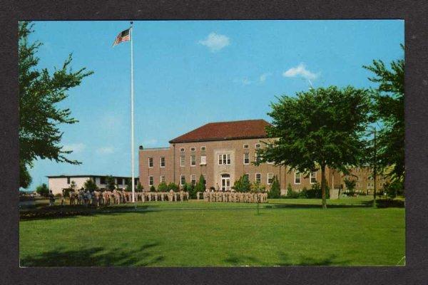 IL View Headquarters Chanute Air Force Base near RANTOUL ILLINOIS Postcard PC