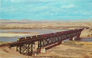 Topock Arizona Santa Fe Railway 1964 Audio Visual Designs Postcard 21-12424