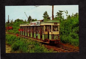 ME Former Australia Trolley Car Museum Kennebunkport Maine Postcard