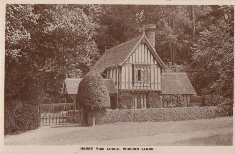 Henry View Lodge Woburn Sands Beds Genuine Real Photo Postcard