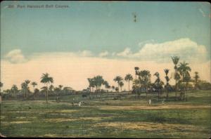 Port Harcourt Nigeria Golf Course c1910 Postcard