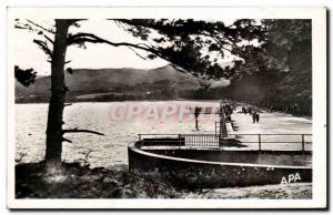 Old Postcard Bassin Saint Ferreol The dam