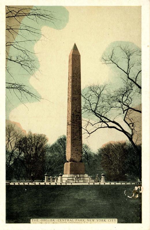 NY - New York City. Central Park, The Obelisk