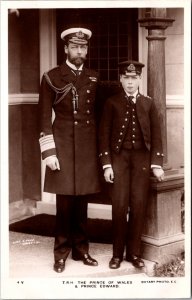 Prince of Wales, Later King Edward VIII, Prince Edward RPPC Postcard Z14