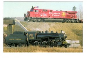 Railway Trains, Canadian Pacific, Holiday Train 2001, South Simcoe, Ontario