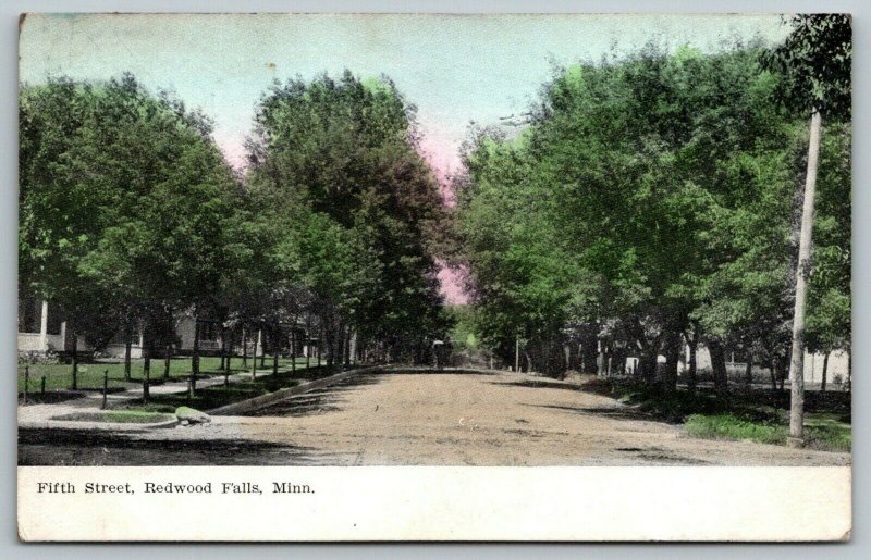 Redwood Falls MinnesotaFifth Street HomesResidential Neighborhood1908 PC