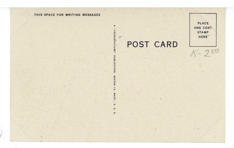 MA - Boston. South Station (RR) & Street Scene ca 1940's