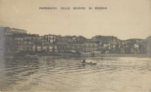 Cartolina - Reggio Calabria - Panorama delle rovine Italy Postcard