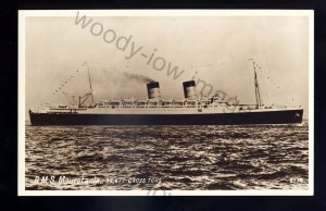 LS2618 - Cunard Liner - Mauretania - built 1939 - postcard