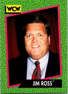 1991 WCW Wrestling Card Jim Ross sk21086