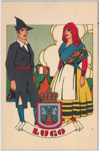 42448 España - POSTAL ANTIGUA - SPAIN vintage postcard - GALICIA : Lugo ETHNIC   