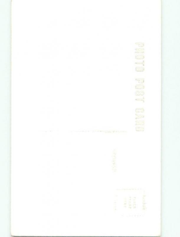 Old rppc BRIDGE SCENE Landscape Postcard AB2034