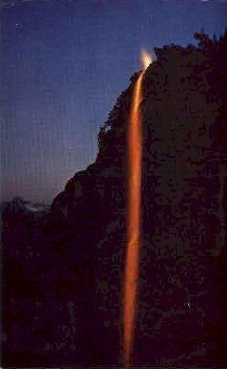 The Fire Fall, Glacier Point - Yosemite National Park, CA