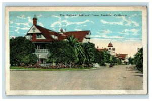 1920's The National Soldiers' Home, Sawtelle, CA Postcard P182 