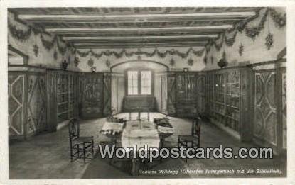 Oberstes Turmgemach mit der Bibliothek Schloss Wildegg Germany Unused 