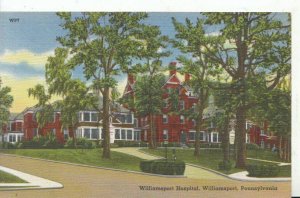 America Postcard - Williamsport Hospital, Williamsport, Pennsylvania - Ref 6288A