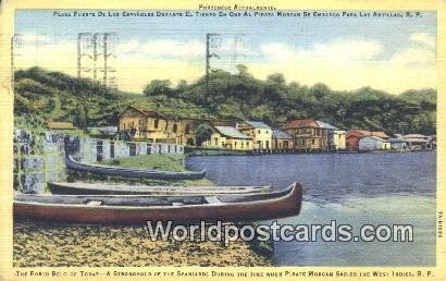 Porto Belo of Today Panama Panama 1949 Missing Stamp 