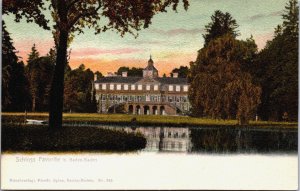 Germany Baden-Baden Schloss Favorite Vintage Postcard C161