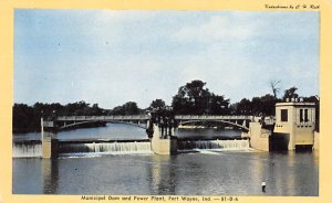 Municipal Dam and Power Plant Fort Wayne, Indiana IN