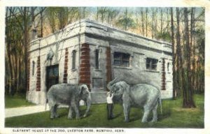 Elephant House at Zoo, Overton Park - Memphis, Tennessee